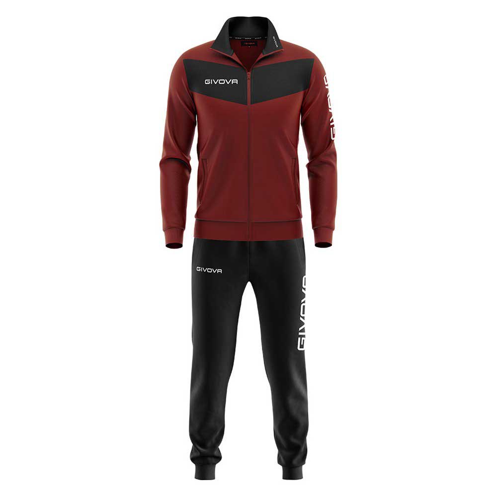 Givova Visa Tracksuit Rot,Schwarz 10-12 Years Junge Givova Visa Tracksuit Rot,Schwarz 10-12 Years Junge von Givova