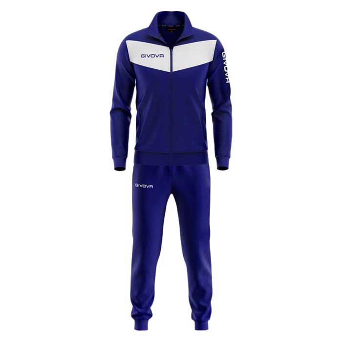 Givova Visa Tracksuit Weiß,Blau 6-8 Years Junge Givova Visa Tracksuit Weiß,Blau 6-8 Years Junge von Givova