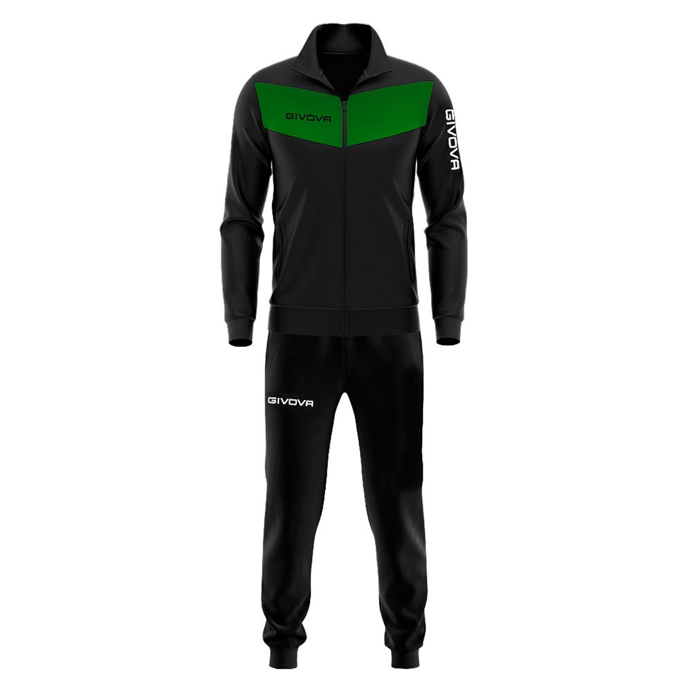 Givova Visa Triacetato 4s Track Suit Schwarz XL Mann von Givova