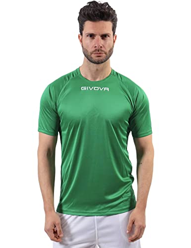 givova Herren Jefe Kurzarm Shirt, Verde, givova Herren Jefe Kurzarm Shirt, Verde, von Givova