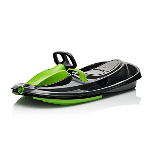 Gizmo Riders Lenkschlitten Steerable Sledges Stratos, Mystic Black, 41104204 von Gizmo Riders