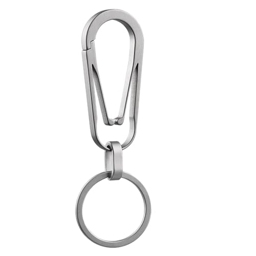 Gkumgwo Karabiner für Schlüssel, leichter Schlüssel-Karabinerring, tragbarer Karabiner-Schlüsselanhänger, leichter Schlüsselanhänger für Damen und Herren von Gkumgwo