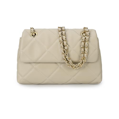 Gladdon Handy Umhängetasche Damen Gesteppte Handtasche Crossbody Taschen Vegan Leder Schultertasche mit Kartenschlitz Verstellbar Abnehmbar Schultergurt,Beige Gladdon Handy Umhängetasche Damen Gesteppte Handtasche Crossbody Taschen Vegan Leder Schultertasche mit Kartenschlitz Verstellbar Abnehmbar Schultergurt,Beige von Gladdon