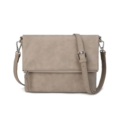 Gladdon Umhängetasche damen,Schultertasche mit Reißverschluss, Crossbody Tasche, Leder Handtasche Klein, Daypack… Gladdon Umhängetasche damen,Schultertasche mit Reißverschluss, Crossbody Tasche, Leder Handtasche Klein, Daypack… von Gladdon