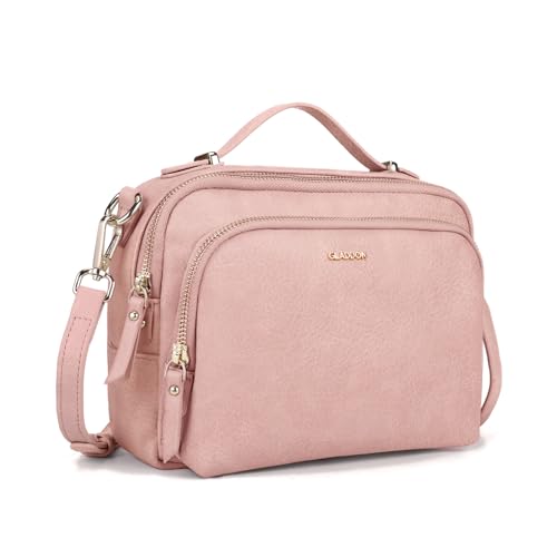 Gladdon Umhängetasche damen,Schultertasche mit Reißverschluss, Crossbody Tasche, Leder Handtasche Klein, Womenswear… Gladdon Umhängetasche damen,Schultertasche mit Reißverschluss, Crossbody Tasche, Leder Handtasche Klein, Womenswear… von Gladdon