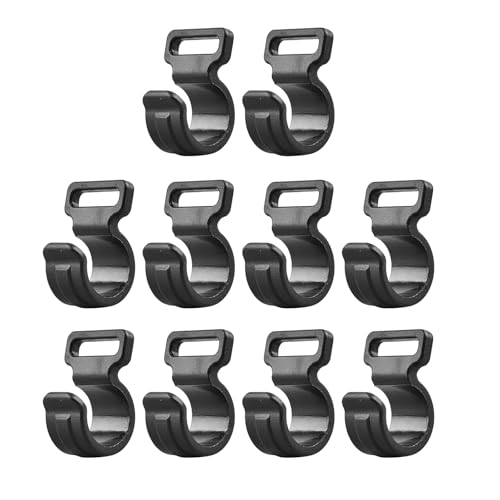 10Pcs Zelt Stange Clip Kunststoff Haken C Klemme Für Camping Markise Zelt Stangen Clip Zu Befestigen Zelt Abdeckungen Bildschirme Für Outdoor Zelt von Glanhbnol