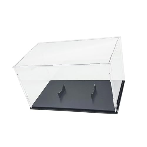 Glanhbnol Fußball Vitrine Transparente Acryl Vitrine Mit Ständer Softball Basketball Halterbox Für Organisation Und Vitrinen von Glanhbnol