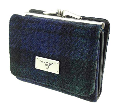 Glen Appin Harris Tweed LB2113 Geldbörse für Damen, klein, Farbe 60 Black Watch, S, Casual von Glen Appin