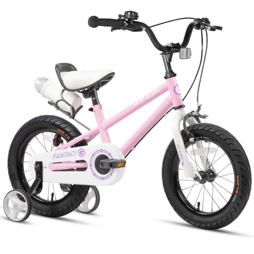 Glerc Kinderfahrrad 16 Zoll Fahrrad mit Stützrädern & Flaschenhalter für 4 5 6 7 8 Jahre alte Jungen und Mädchen,Rosa Glerc Kinderfahrrad 16 Zoll Fahrrad mit Stützrädern & Flaschenhalter für 4 5 6 7 8 Jahre alte Jungen und Mädchen,Rosa von Glerc