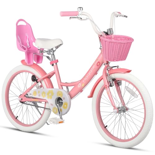 Glerc Maggie 12 14 16 20 Zoll KinderFahrrad für 2-12 Jahre Mädchenfahrrad alt mit Puppe-Sitz & Stützräder, mehrere Farben Glerc Maggie 12 14 16 20 Zoll KinderFahrrad für 2-12 Jahre Mädchenfahrrad alt mit Puppe-Sitz & Stützräder, mehrere Farben von Glerc