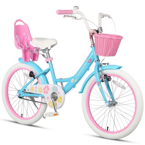 Glerc Maggie 12 14 16 20 Zoll KinderFahrrad für 2-12 Jahre Mädchenfahrrad alt mit Puppe-Sitz & Stützräder, mehrere Farben Glerc Maggie 12 14 16 20 Zoll KinderFahrrad für 2-12 Jahre Mädchenfahrrad alt mit Puppe-Sitz & Stützräder, mehrere Farben von Glerc
