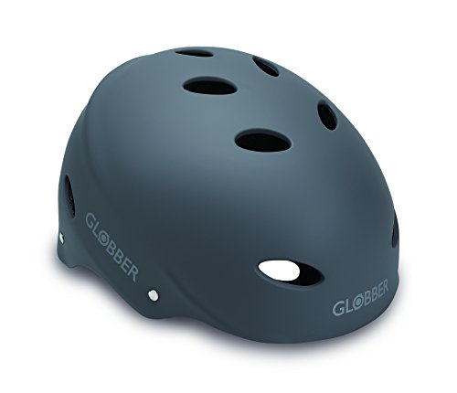 Globber Adult Scooter Helmet-Large-Lead Grey Helm, L von Globber