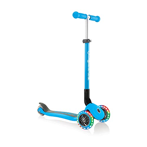 GLOBBER Trottinette enfant 3 roues pliable Primo - Bleu ciel GLOBBER Trottinette enfant 3 roues pliable Primo - Bleu ciel von Globber