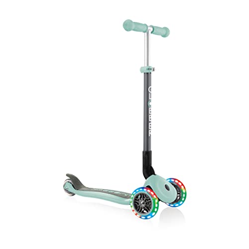 GLOBBER Primo 3-Rad faltbarer Kinderroller - Mintgrün von Globber