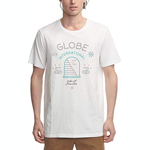 Globe Alchemy Tee Kurzärmeliges T-Shirt, weiß, S von Globe