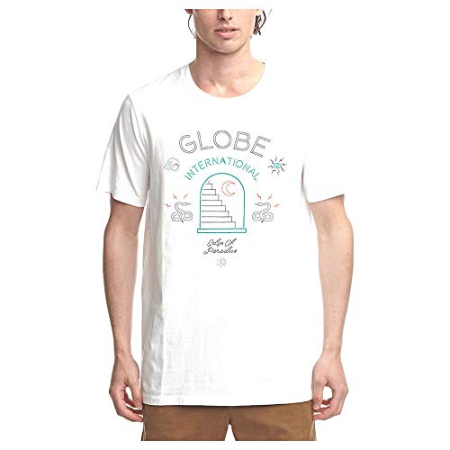 Globe Alchemy Tee Kurzärmeliges T-Shirt, weiß, S von Globe