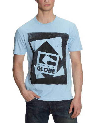 Globe Carbon Tee T-Shirt Small Blau - himmelblau Globe Carbon Tee T-Shirt Small Blau - himmelblau von Globe