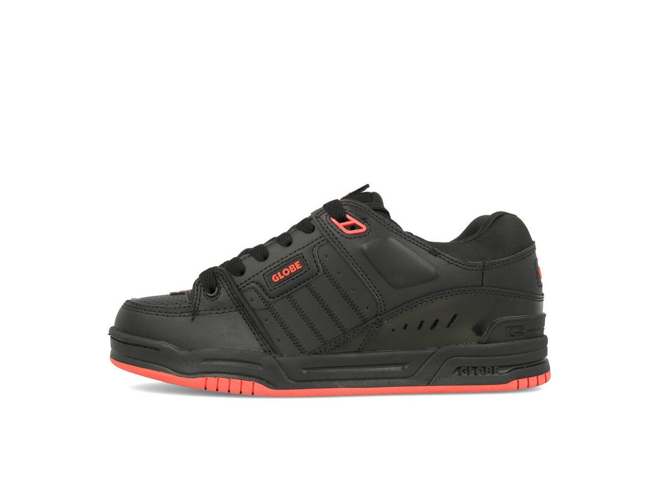 Globe Globe Fusion Herren Black/Red Schwarz EUR 43 Sneaker Globe Globe Fusion Herren Black/Red Schwarz EUR 43 Sneaker von Globe
