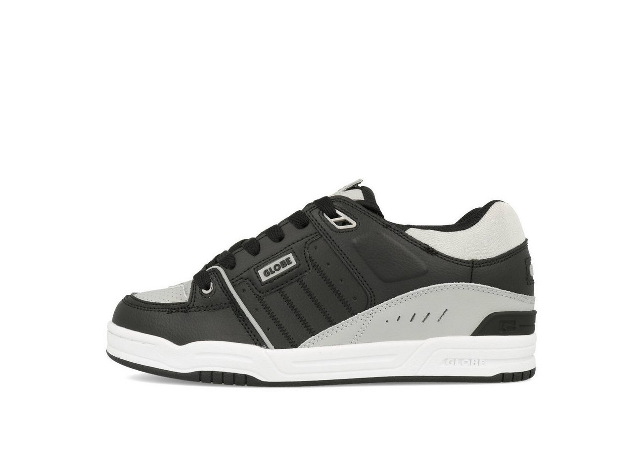 Globe Globe Fusion Herren Black Steel White Sneaker Globe Globe Fusion Herren Black Steel White Sneaker von Globe