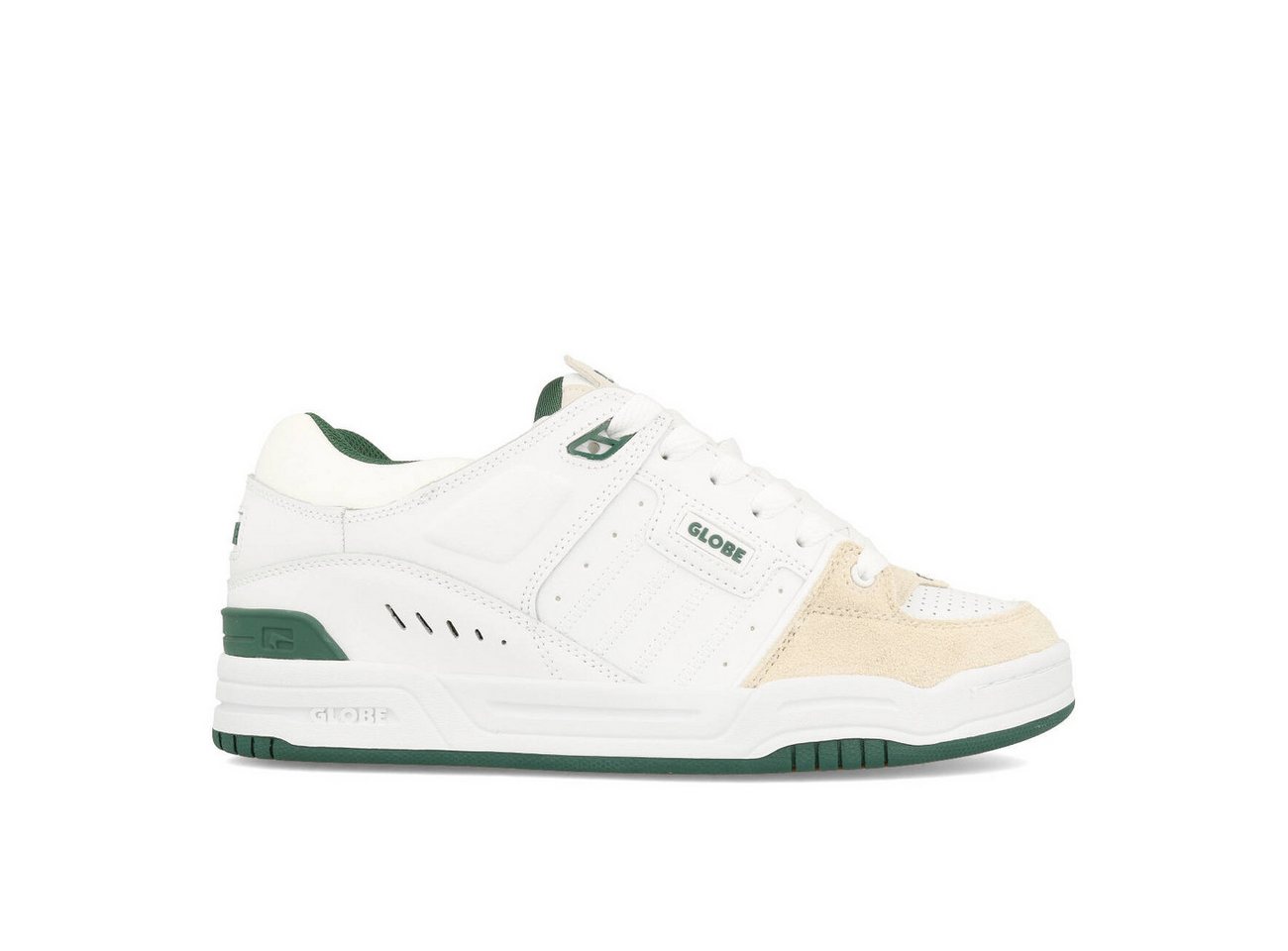 Globe Globe Fusion Herren White Green Sneaker Globe Globe Fusion Herren White Green Sneaker von Globe