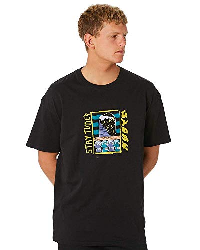 Globe Herren Totem Tee Unterhemd, Washed Black, S von Globe