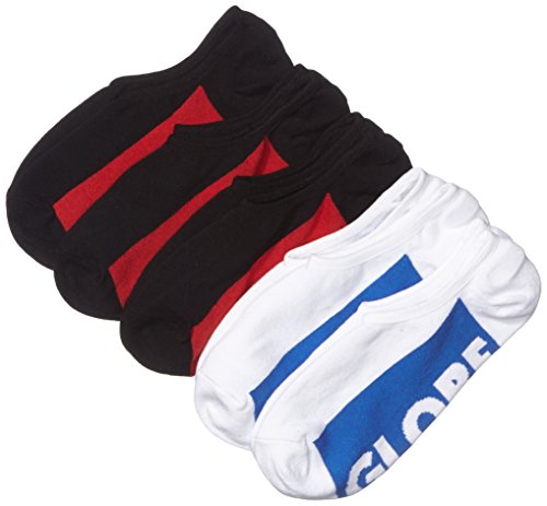Globe Invisible Socks 5 Pack, Black/White, 7-11 Globe Invisible Socks 5 Pack, Black/White, 7-11 von Globe