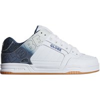 Globe Tilt Sneaker White Blue Stipple Globe Tilt Sneaker White Blue Stipple von Globe