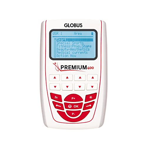 GLOBUS | Premium 400, 4-Kanal-Elektrostimulator mit 258 Programmen für Sport und Schönheitspflege GLOBUS | Premium 400, 4-Kanal-Elektrostimulator mit 258 Programmen für Sport und Schönheitspflege von GLOBUS
