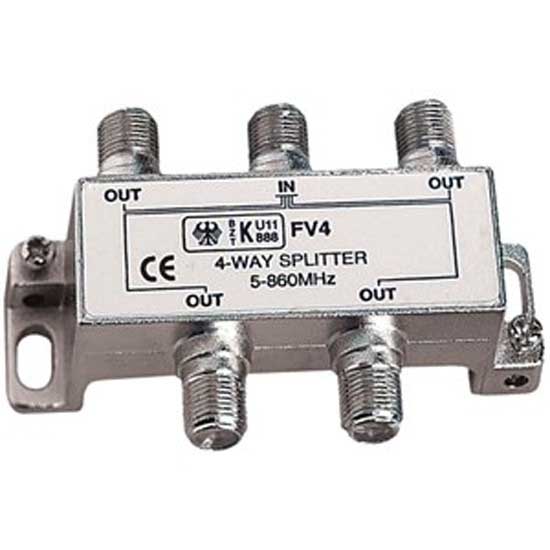 Glomex 4 Way Splitter Silber For V9112 / V9130 Glomex 4 Way Splitter Silber For V9112 / V9130 von Glomex
