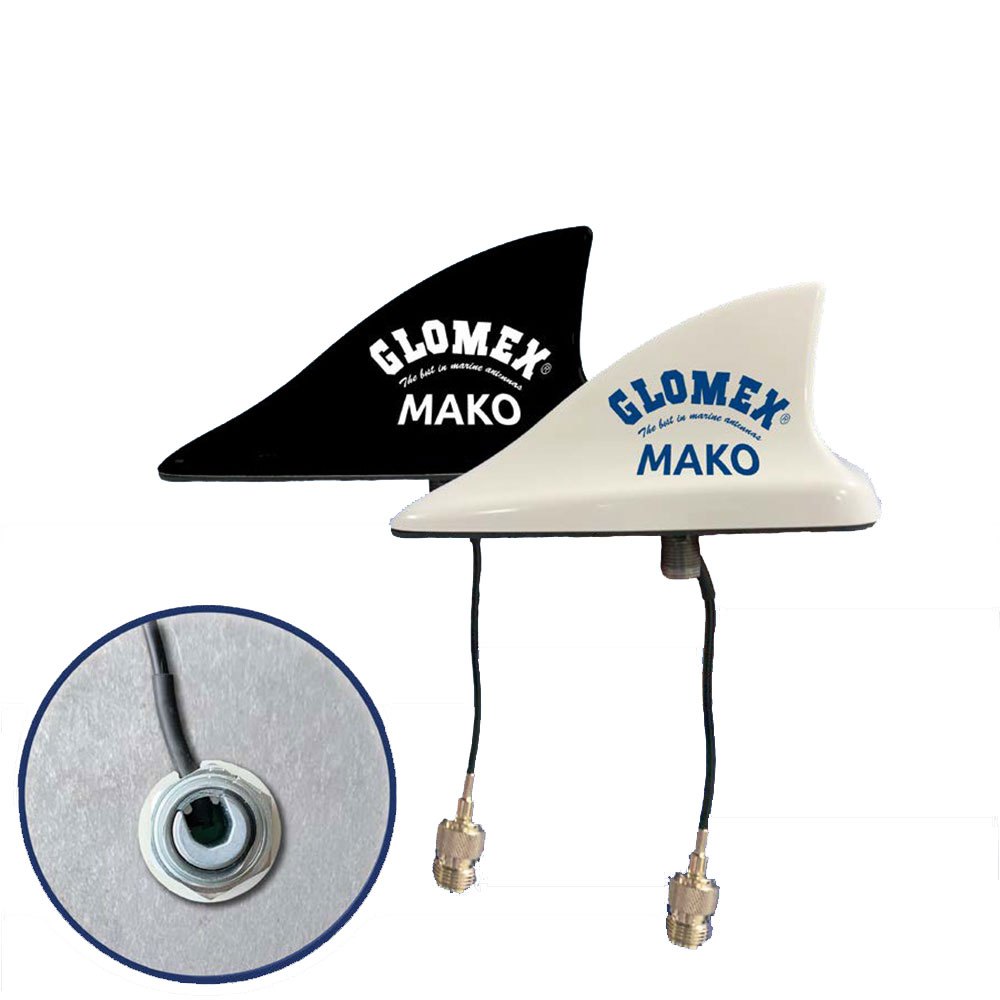 Glomex Mako Vhf Antenna Silber Glomex Mako Vhf Antenna Silber von Glomex