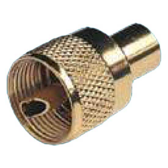 Glomex Male Connector Pl259 Golden For RG258 Glomex Male Connector Pl259 Golden For RG258 von Glomex
