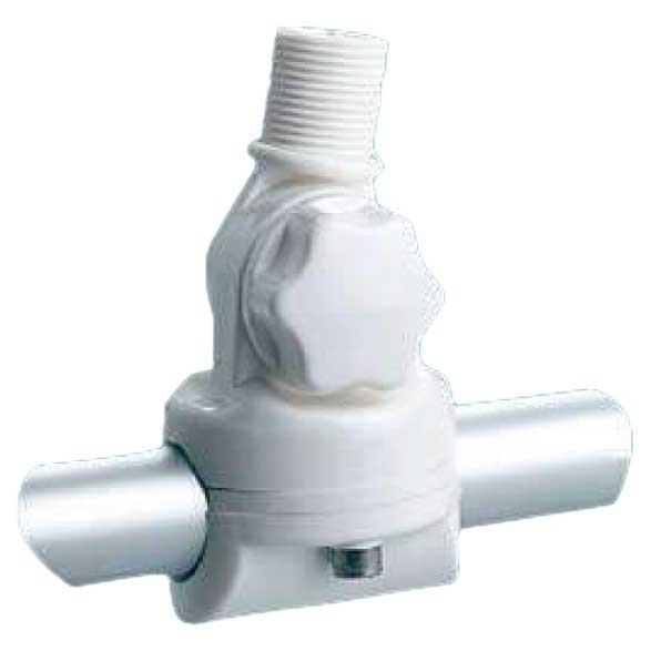 Glomex Pvc Rail Swivel Mount Weiß 22-25 mm Glomex Pvc Rail Swivel Mount Weiß 22-25 mm von Glomex