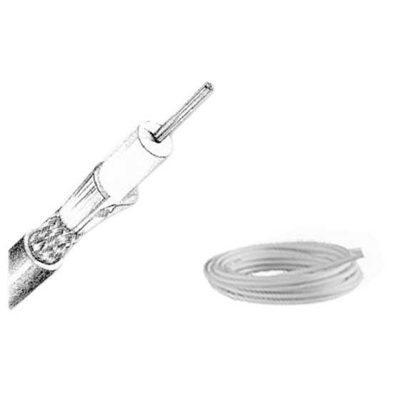 Glomex Rg58 All Coax Cable Weiß 20 m Glomex Rg58 All Coax Cable Weiß 20 m von Glomex