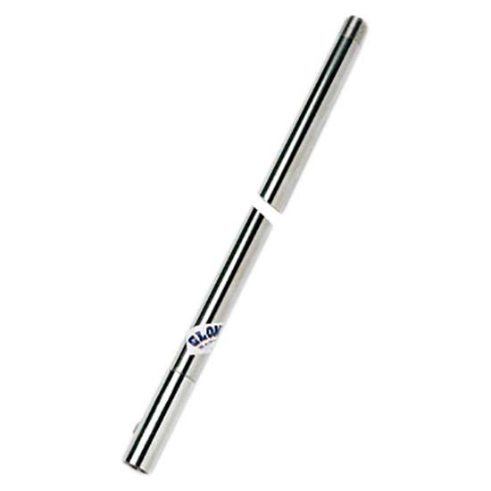 Glomex Stainless Steel Antenna Extension 600 Mm Adapter Grau 25 mm von Glomex