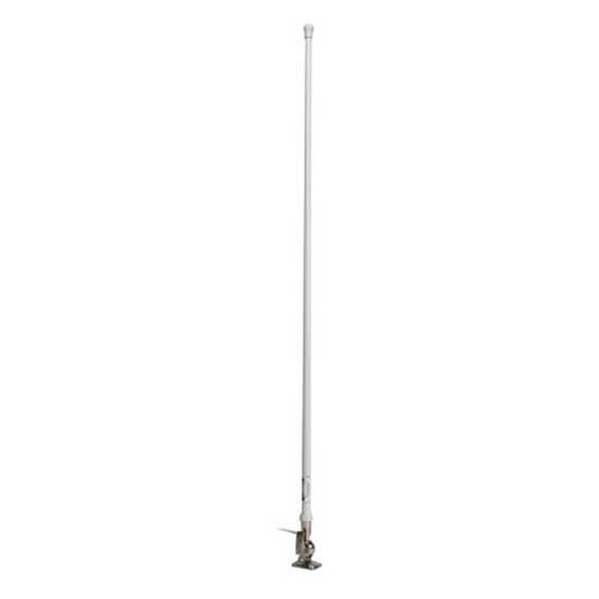 Glomex Vhf Fiber Antenna Stainless Steel Support 1 M Durchsichtig von Glomex