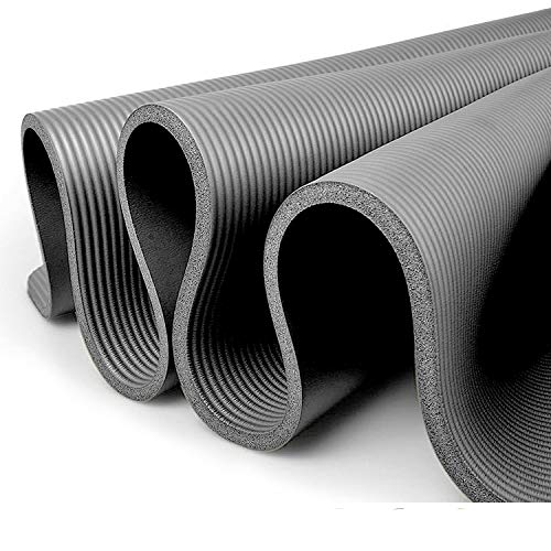 Gloop Hochwertige Yogamatte mit Trageriemen XXL Format für Pilates, Gymnastik, Fitness und Yoga, Erwachsene (Unisex), Grau, 200 x 100 x 1,50 cm Gloop Hochwertige Yogamatte mit Trageriemen XXL Format für Pilates, Gymnastik, Fitness und Yoga, Erwachsene (Unisex), Grau, 200 x 100 x 1,50 cm von Gloop