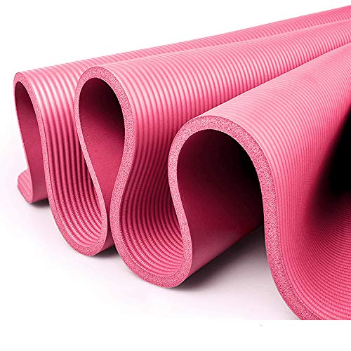 Gloop Hochwertige Yogamatte mit Tragegurt XXL Format für Pilates, Gymnastik, Fitness und Yoga, Erwachsene (Unisex), Bonbonrosa, 190 x 100 x 1,50 cm Gloop Hochwertige Yogamatte mit Tragegurt XXL Format für Pilates, Gymnastik, Fitness und Yoga, Erwachsene (Unisex), Bonbonrosa, 190 x 100 x 1,50 cm von Gloop