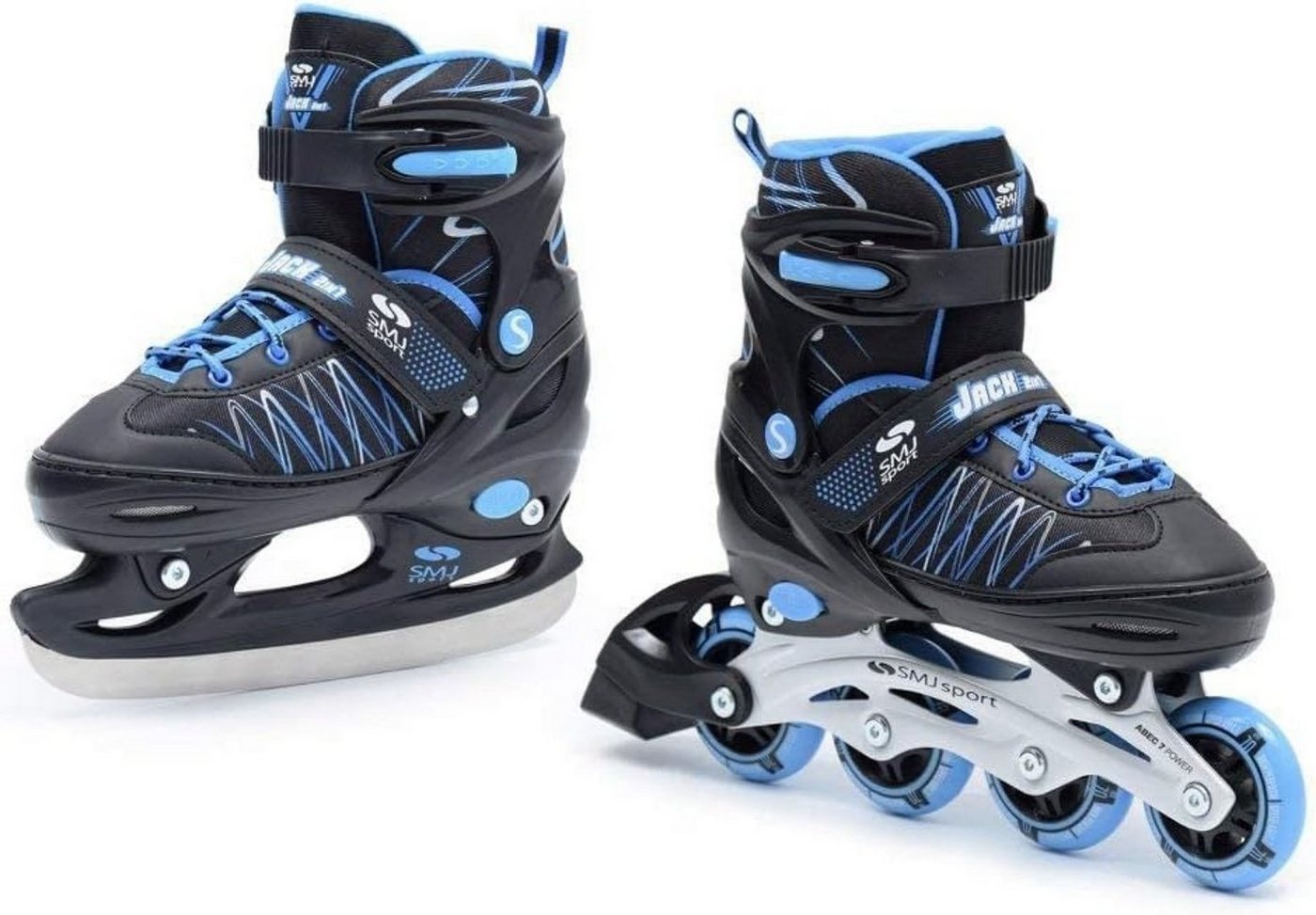 Gloria Home Inlineskates inliner skates kinder mädchen/jungen + Schlittschuhe für Kinder 2IN1 von Gloria Home