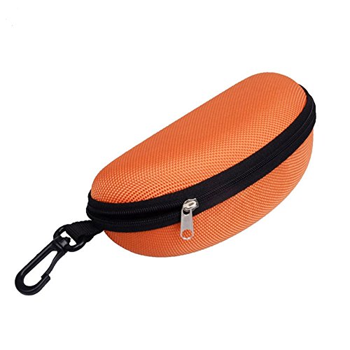 Gloryhonor Reißverschlussbehälter für Brillen, mit Klappmechanismus, feste Schutzhülle für Sonnenbrillen, Orange, 167mm x 77mm x 64mm/6.57" x 3.03" x 2.52" Gloryhonor Reißverschlussbehälter für Brillen, mit Klappmechanismus, feste Schutzhülle für Sonnenbrillen, Orange, 167mm x 77mm x 64mm/6.57" x 3.03" x 2.52" von Gloryhonor