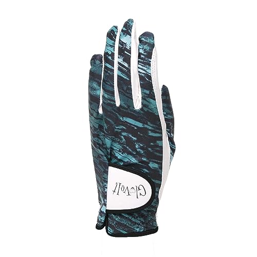 Glove It Damen-Golfhandschuh – Leichter und weicher Cabretta-Leder-Golfhandschuh für Damen, mit UV-Schutz, Meeresglas von Glove It