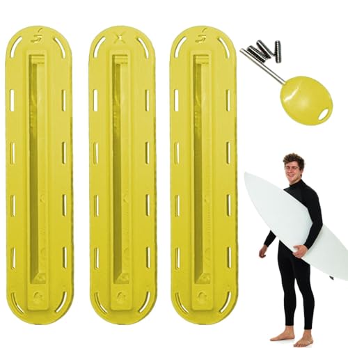 Longboard -Flossenbox, Flossenbox Strecke für Surfboard | LightWhoy Screw Surf Flossen Plugs Set,Paddle -Board -Flossenersatz, Surfschraubenstecker, Surfgeräte, PVC, Schraubenschlüssel für Wasser von Glugahrif