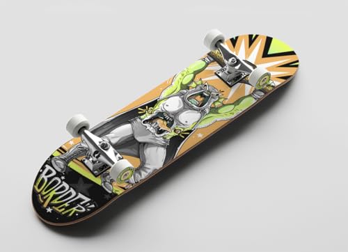 Border Skateboard Complete Santo 8.25 von Glutier