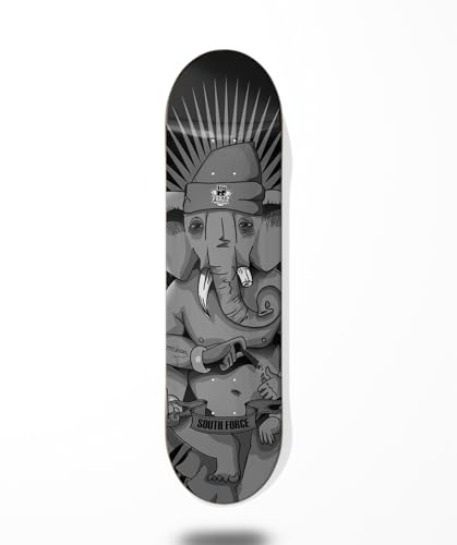 Skateboard Deck South Force Jsn Edit Special (7.875) von Glutier