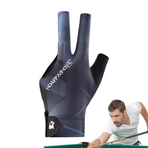 Gmokluytw -Handschuhe,Atmungsaktive 3-Finger-Handschuhe für Damen | Leichtes, weiches, praktisches Sportzubehör für Billardliebhaber, Anfänger und Teenager von Gmokluytw