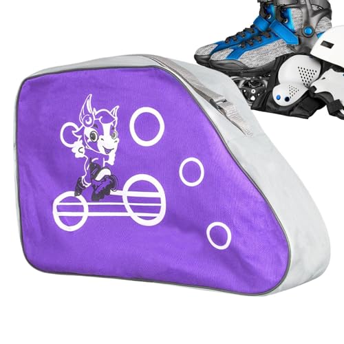 Gmokluytw Rollschuhtaschen für Damen, Skatetasche - Eiskunstlauftasche Rollschuhzubehör | Rollschuh-Rucksack, verstellbare Schlittschuh-Tasche für wöchentliches Training, Freizeitgebrauch Gmokluytw Rollschuhtaschen für Damen, Skatetasche - Eiskunstlauftasche Rollschuhzubehör | Rollschuh-Rucksack, verstellbare Schlittschuh-Tasche für wöchentliches Training, Freizeitgebrauch von Gmokluytw