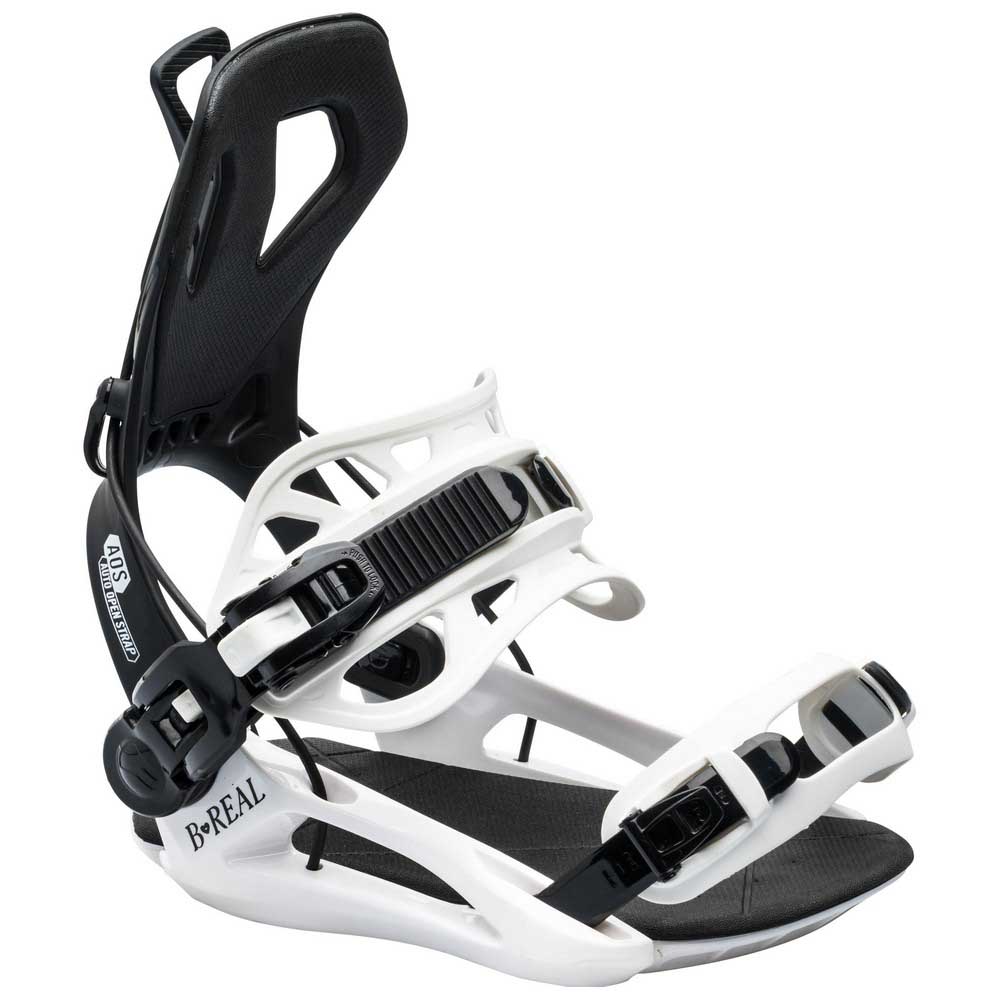 Gnu B-real Snowboard Bindings Silber M Gnu B-real Snowboard Bindings Silber M von Gnu