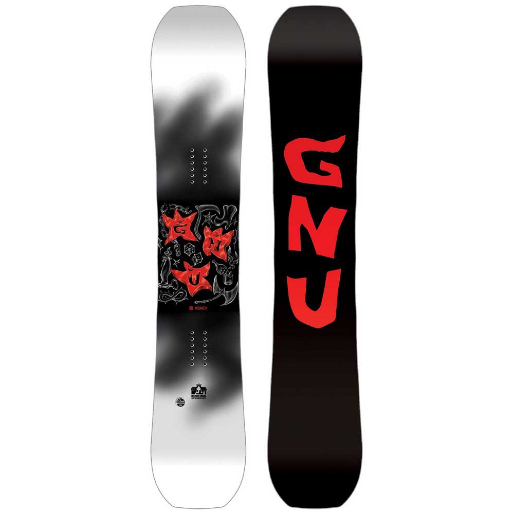 Gnu C Money Snowboard Schwarz 154 von Gnu