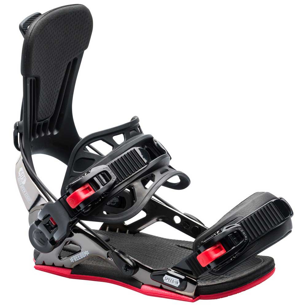 Gnu Freedom Snowboard Bindings Silber M Gnu Freedom Snowboard Bindings Silber M von Gnu