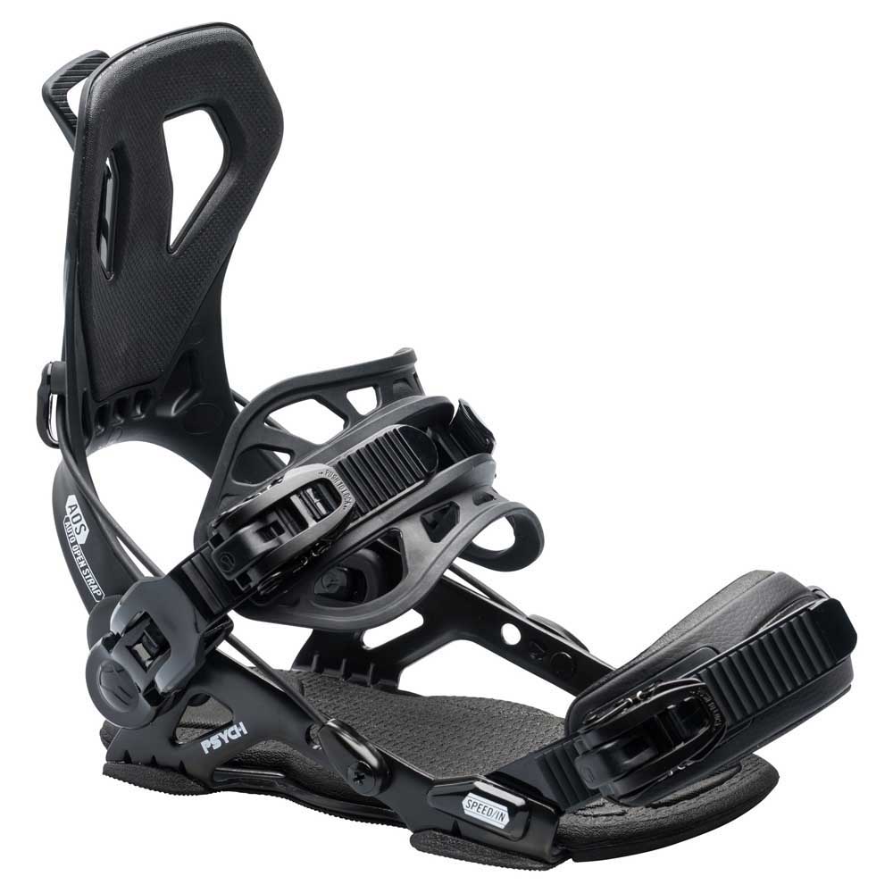 Gnu Psych Snowboard Bindings Silber L von Gnu