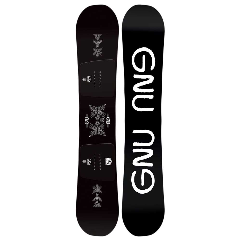 Gnu Riders Choice Wide Snowboard Schwarz 162W von Gnu